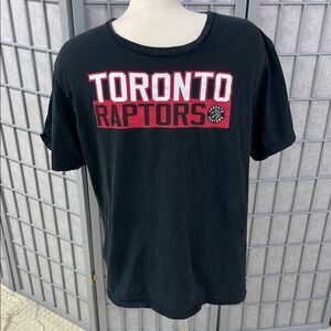 Toronto Raptors Kawhi Leonard # 2 Black Tee, Men’s Large